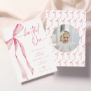 Search for bowtie birthday invitations Modern