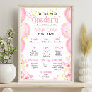 Search for 1st birthday board posters Little miss onederful