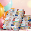 Search for rainbow stripes wrapping paper Happy birthday