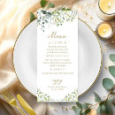Search for bridal shower menus Green