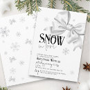 Search for snow baby shower invitations Simple
