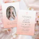 Search for elegant watercolor first communion invitations Catholic