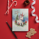 Search for unicorn christmas cards Festive
