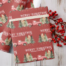 Search for red barn wrapping paper Rustic