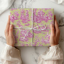 Search for toile de jouy wrapping paper Rustic