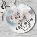 Search for love of cats key rings For her