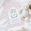 Search for baby golf invitations Modern