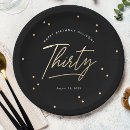 Search for 30th birthday plates Trendy