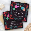 Search for ornament swap invitations Baubles