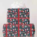 Search for classic santa wrapping paper Girl