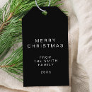 Search for black gift tags Minimal