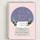Search for snowglobe invitations Modern