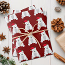 Search for christmas bear wrapping paper Red