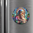 Search for mosaic magnets Stained glass