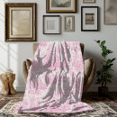 Search for floral designers blankets Pink