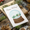 Search for winter snow globe christmas cards Cabin