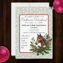 Search for horse christmas invitations Equine