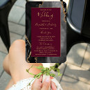 Search for burgundy wedding programs Elegant