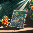 Search for hawaiian baby shower invitations Modern