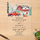 Search for country christmas wedding invitations Winter