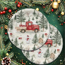 Search for red truck paper plates Winter