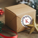 Search for monogram wreath stickers Holly