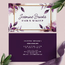 Search for gold leaf business cards Beauty salon