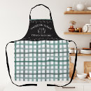 Search for country rustic aprons Chequered pattern