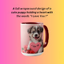 Search for love generously mugs Heart