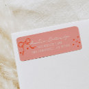 Search for bridesmaid return address labels For her