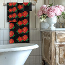 Search for black and red rose bathroom accessories Flower