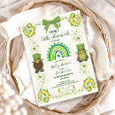 Search for cute shamrock invitations Irish