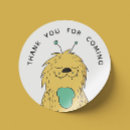 Search for cute monster round stickers Kids