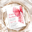Search for a little sweetheart is on the way baby shower invitations Watercolor