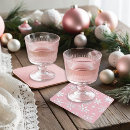 Search for vintage christmas coasters Pink
