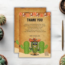 Search for cowboy baby shower thank you cards Cactus
