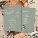 Search for elegant traditional wedding invitations Sage green