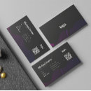 Search for waves business cards Qr code