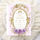 Search for hispanic birthday invitations Purple