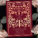 Search for red rose invitations Elegant