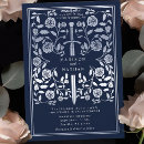 Search for royal blue and silver wedding invitations Flowers