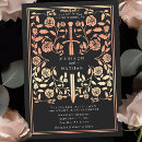 Search for rose gold and black weddings Elegant