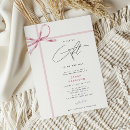 Search for ribbon invitations Minimal