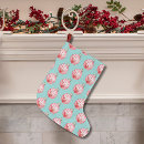 Search for nautical christmas stockings Red