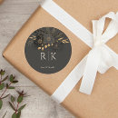 Search for luxury gold wedding stickers Thank you