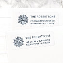 Search for midnight blue return address labels Winter