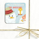 Search for cute winter snowman stickers Modern
