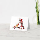 Search for cardinal horizontal note cards Winter