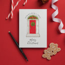 Search for red door christmas cards Wreath