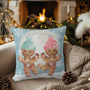 Search for gingerbread cushions Watercolor